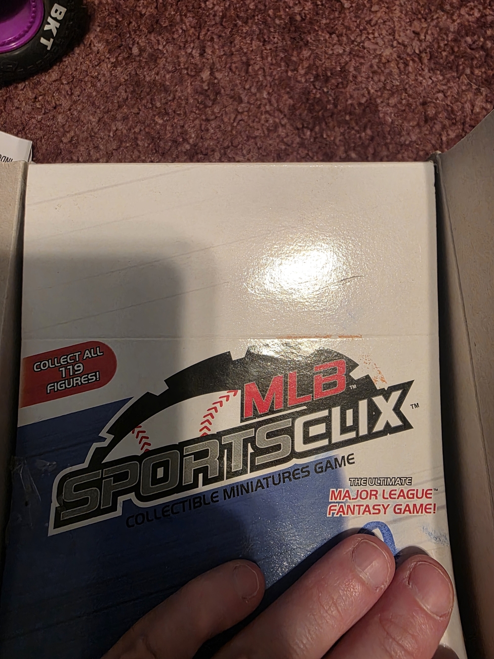 MLB SportsClix Collectible Miniatures Game - White and Blue